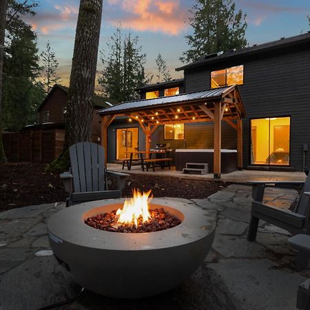 Stay Portland Collection - Alpine Retreat Hot Tub, Fire Pit & Game Room Rhododendron Exteriér fotografie