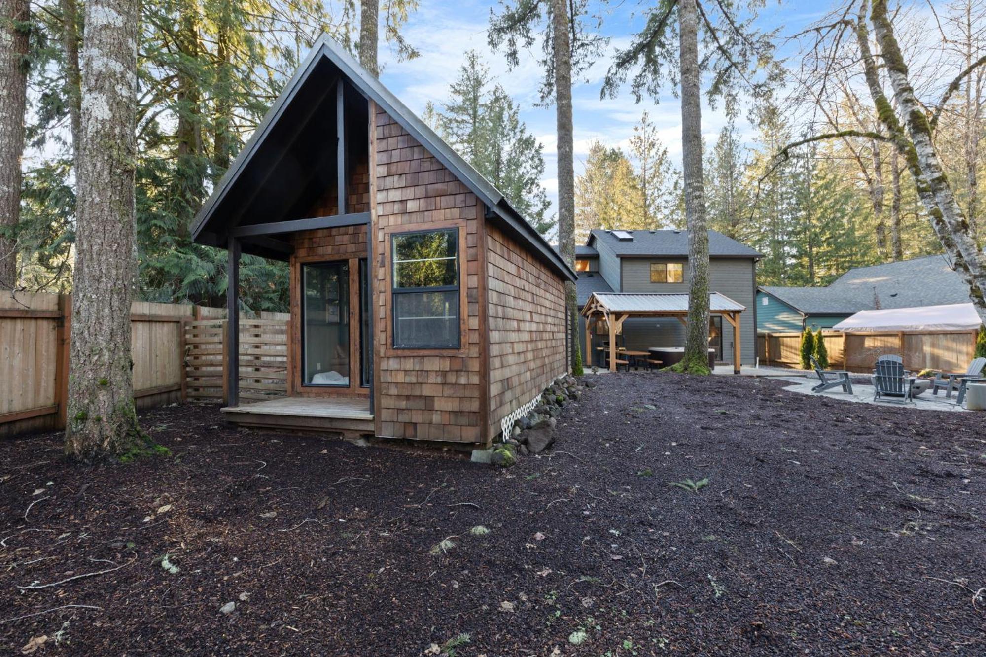 Stay Portland Collection - Alpine Retreat Hot Tub, Fire Pit & Game Room Rhododendron Exteriér fotografie